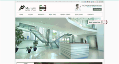 Desktop Screenshot of marretti.it